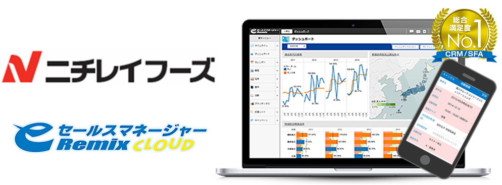株式会社ニチレイフーズ　eセールスマネージャーRemix Cloud